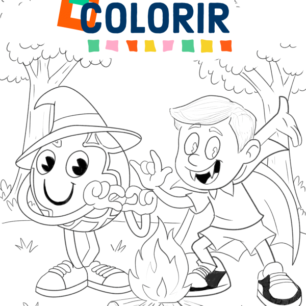 Pinturinha de Halloween