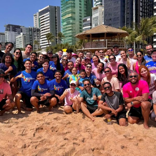 Movimento, energia e prevenção à beira-mar!