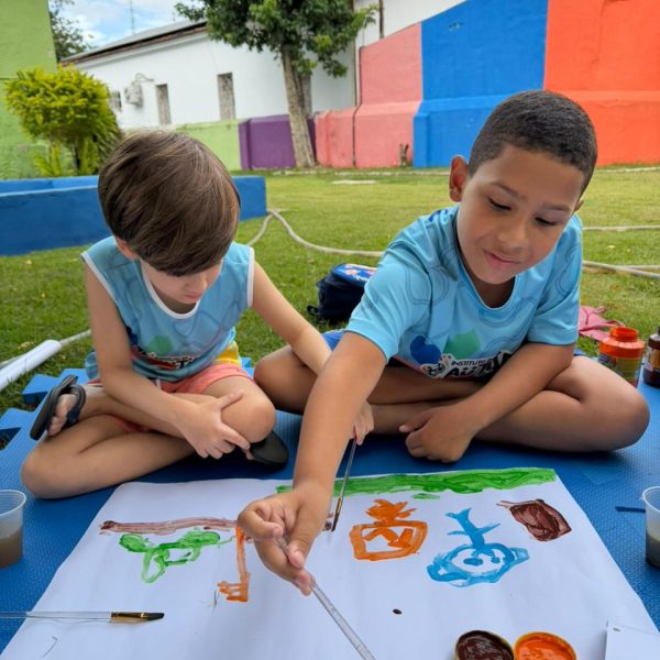 Atividade de pintura