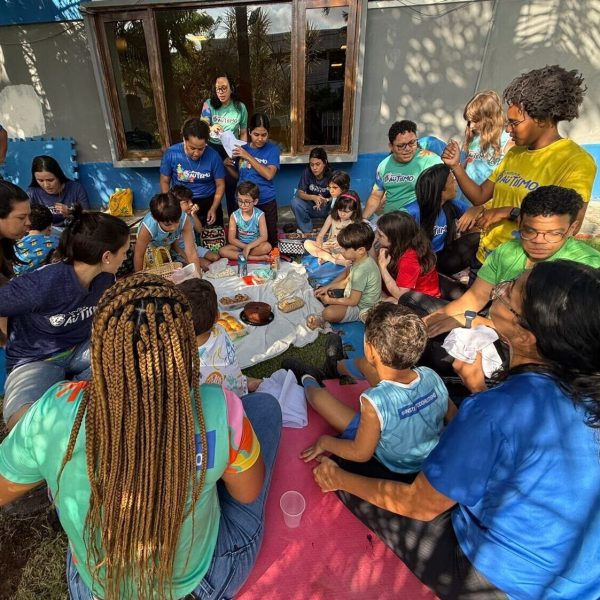 Piquenique cheio de aprendizados