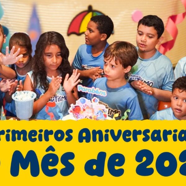 Primeiro Aniversariantes do Mês de 2026